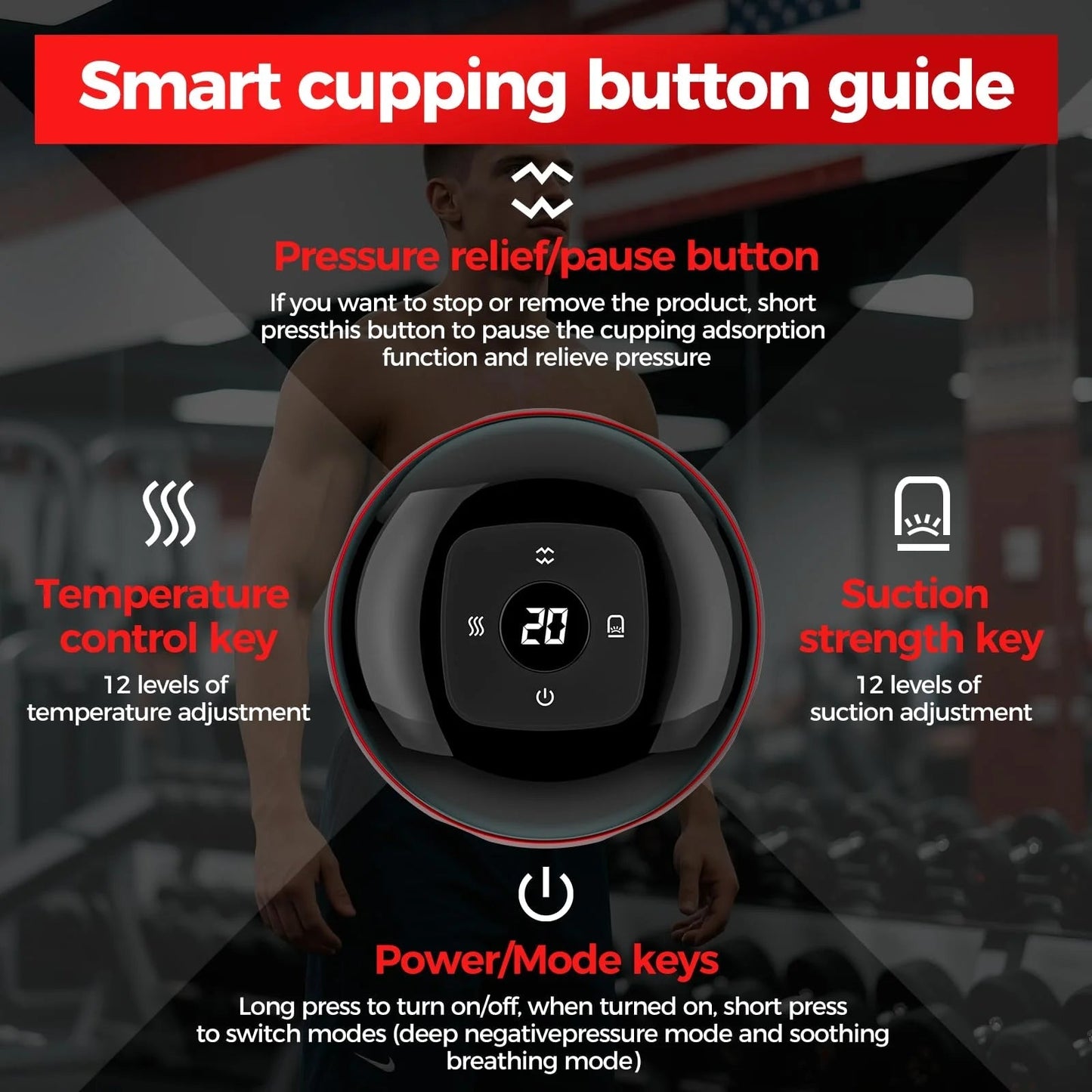 5-in-1 Smart Cupping Therapy Massager