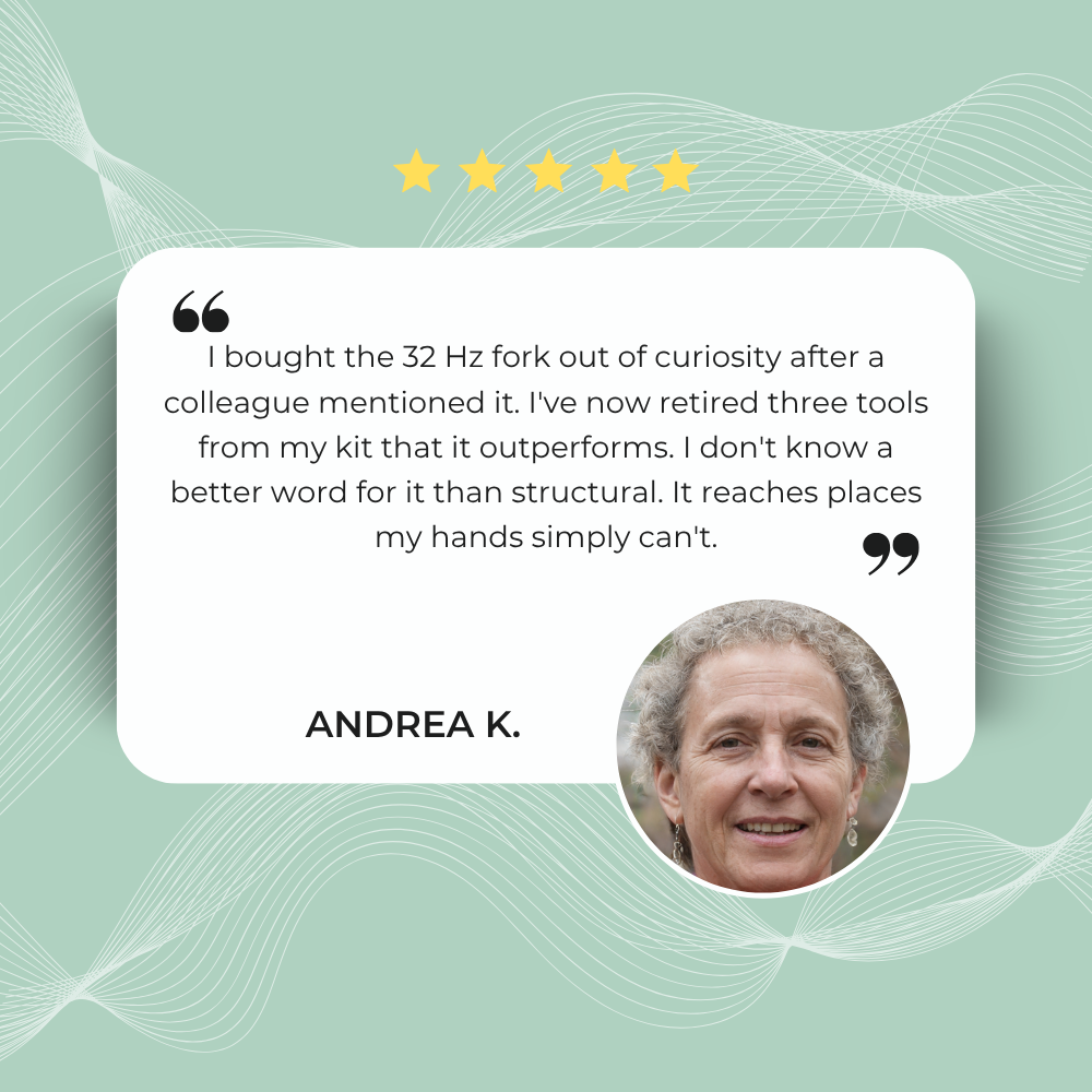Nooburn 32 Hz "Deep Reset" Fork — Bone-Deep Tension & Full-Body Structural Release