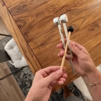 Nooburn 512Hz "Recovery Frequency" Fork — Mental Reset & Energy Renewal