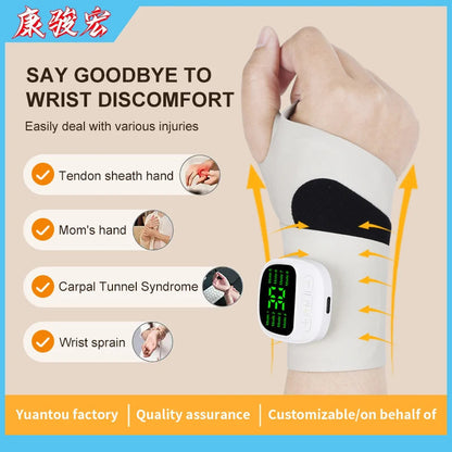 Cordless Vibrating Hand Massager for Relaxation