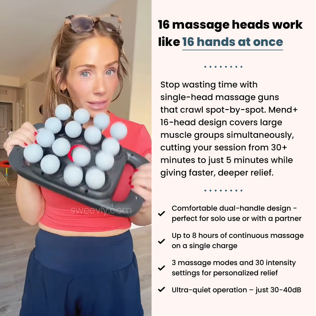 Mend + Deep Tissue Massager for Relaxation & Muscle Relief