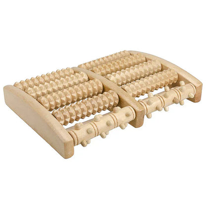 Wooden Acupressure Foot Massager