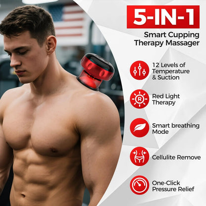 5-in-1 Smart Cupping Therapy Massager