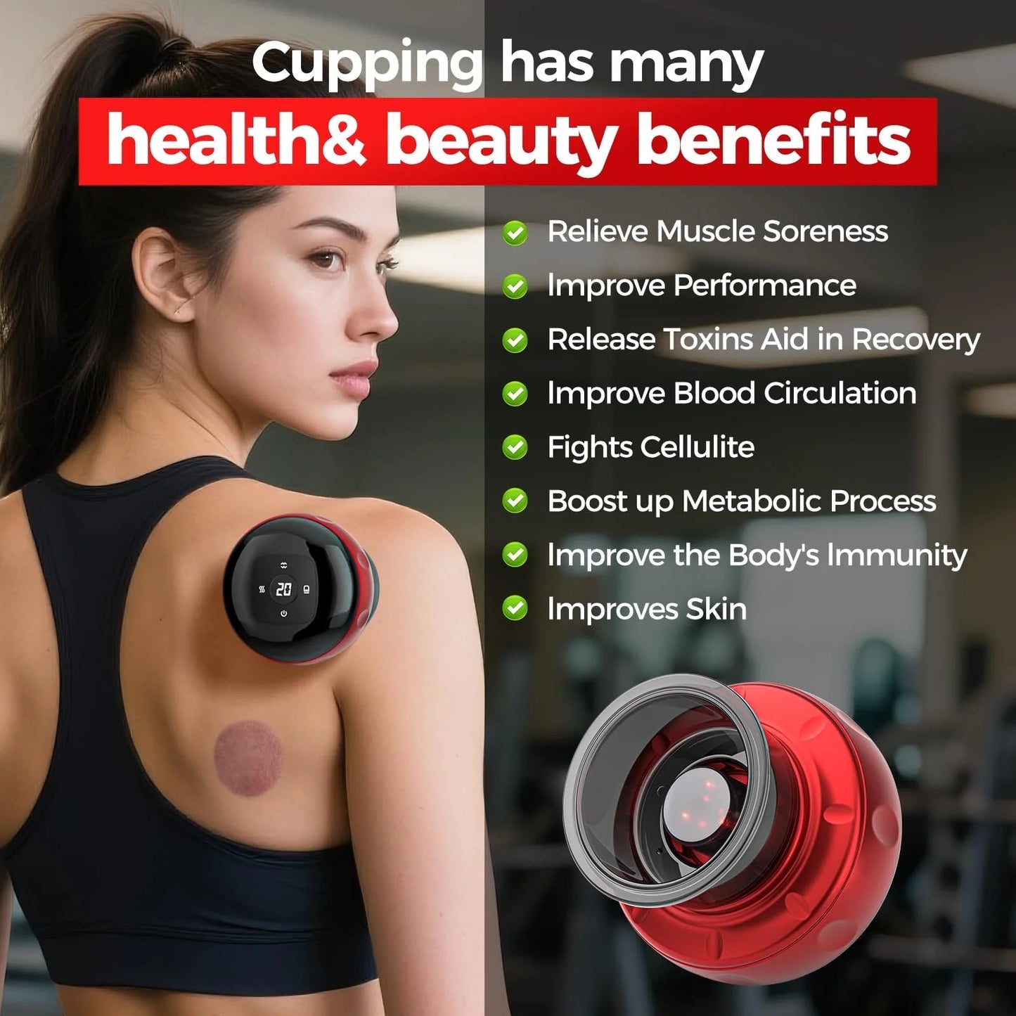 5-in-1 Smart Cupping Therapy Massager