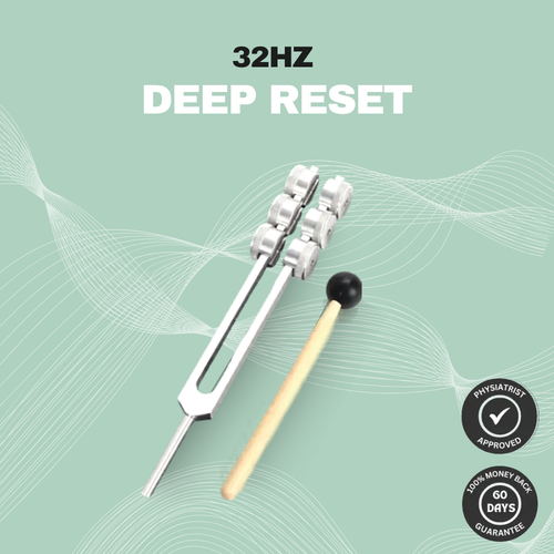 Nooburn 32 Hz "Deep Reset" Fork — Bone-Deep Tension & Full-Body Structural Release