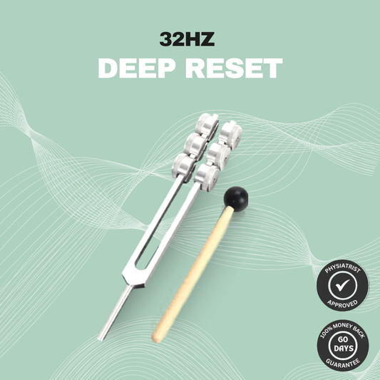 Nooburn 32 Hz "Deep Reset" Fork — Bone-Deep Tension & Full-Body Structural Release