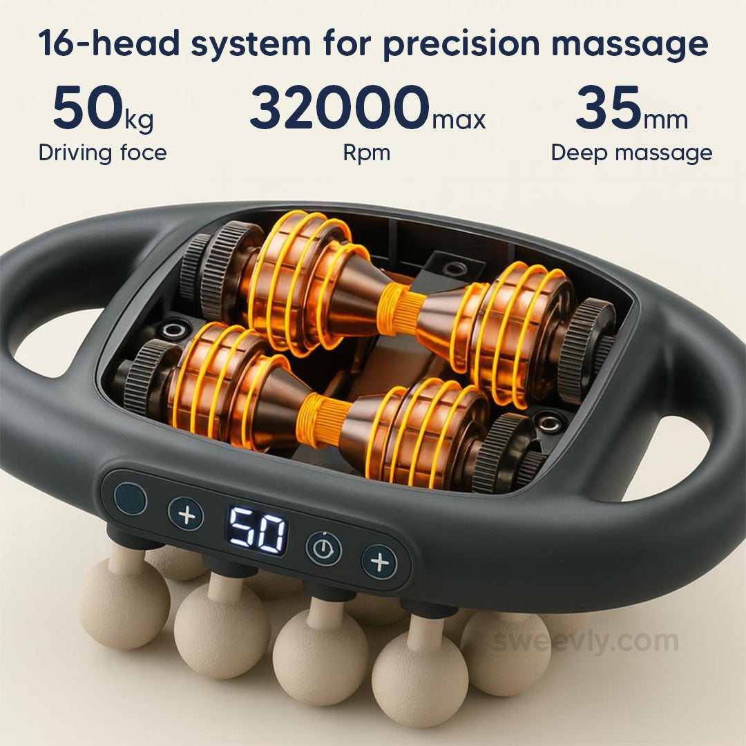 Mend + Deep Tissue Massager for Relaxation & Muscle Relief