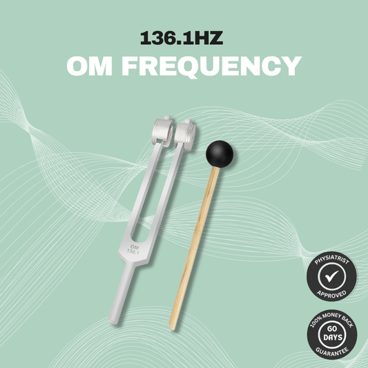 Nooburn 136.1 Hz "OM Frequency" Fork