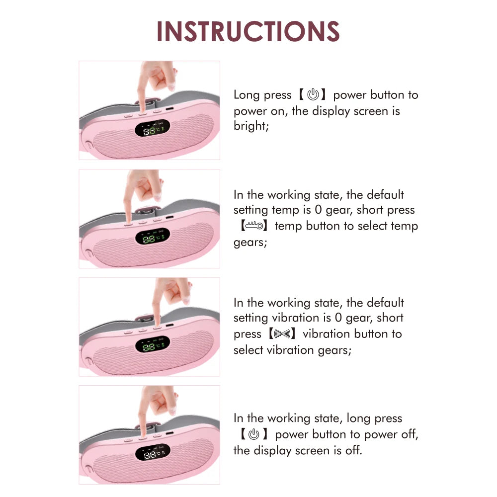 Electric Heating Pad for Soothing Period Cramp Relief