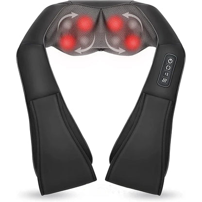 Back, Shoulder & Neck Electric Massager Cushion