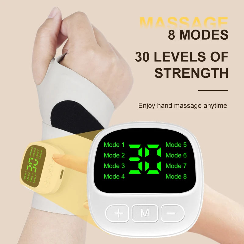 Cordless Vibrating Hand Massager for Relaxation