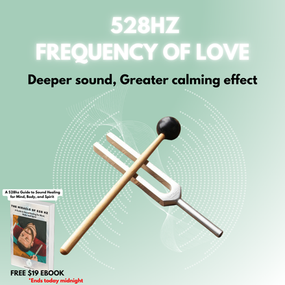 Nooburn 528Hz Healing Instrument - Emotional Healing